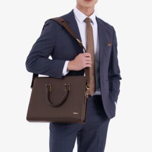 Túi xách nam công sở khóa số Gence da Mill CTS13-23